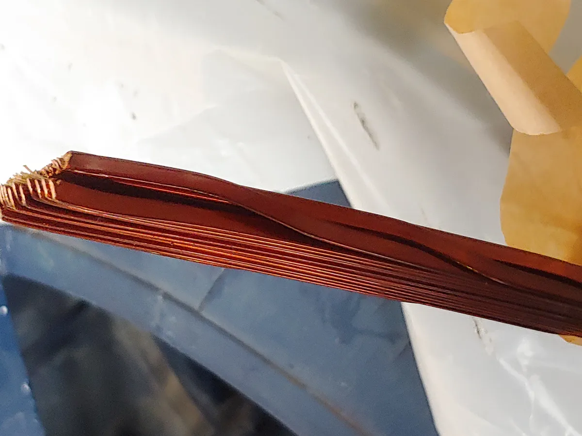 Copper conductor component